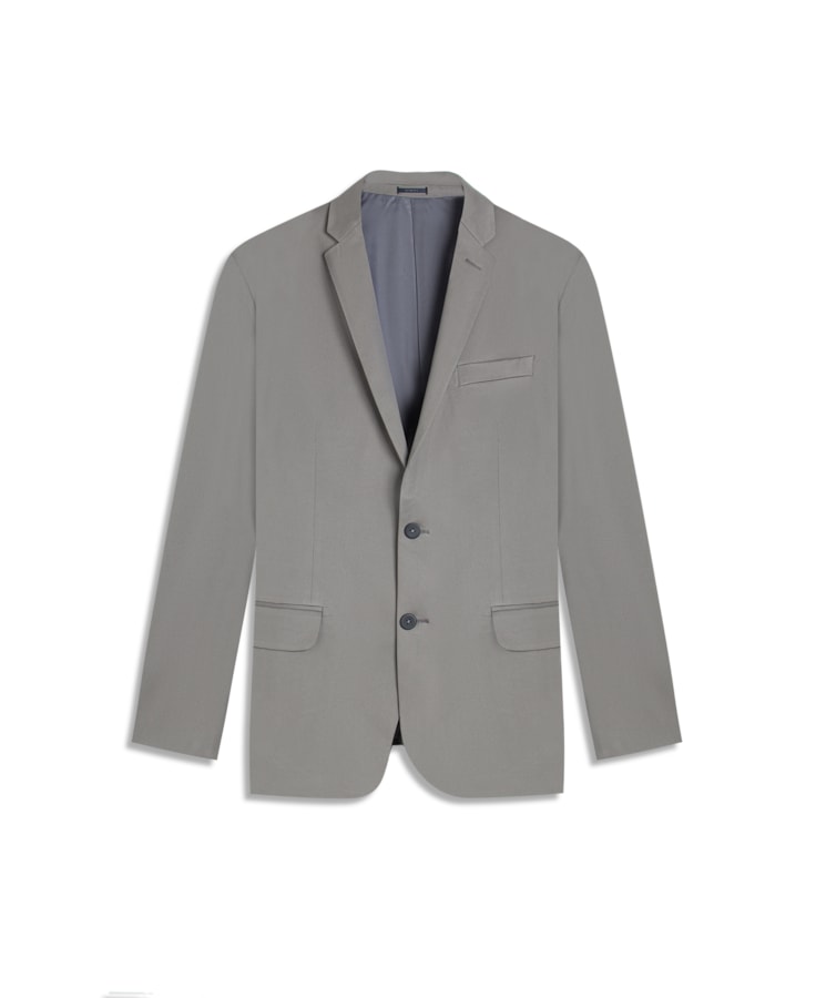 Blazer Twill Setta Cinza Medio