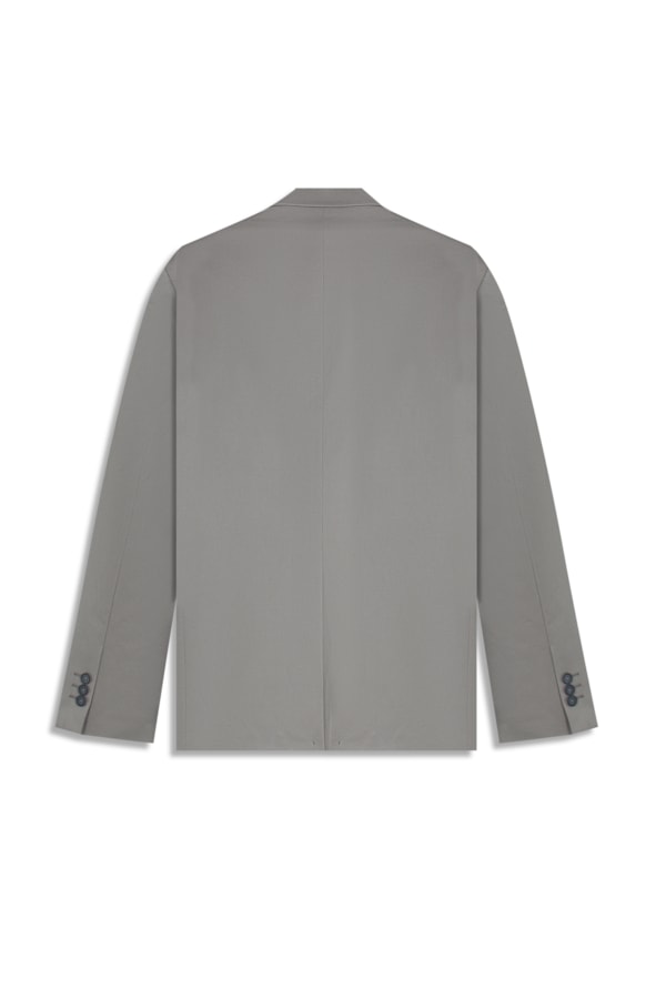 Blazer Twill Setta Cinza Medio
