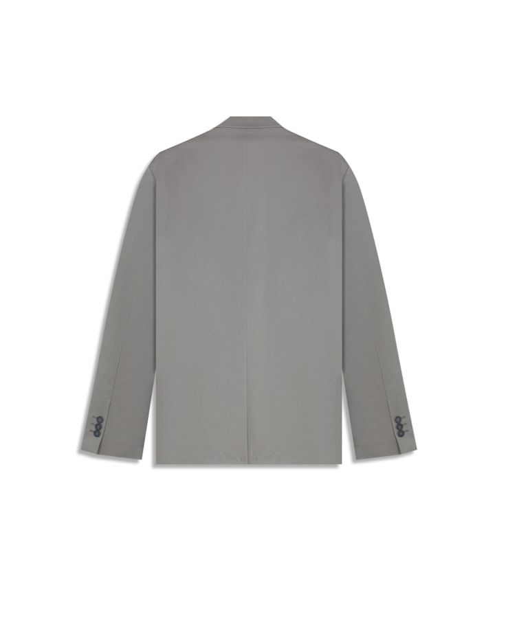 Blazer Twill Setta Cinza Medio