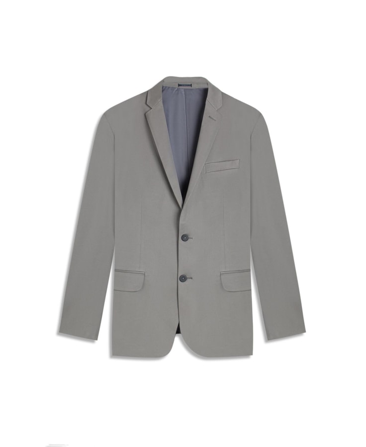 Blazer Twill Setta Cinza Medio