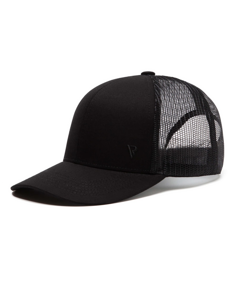 Boné Trucker Preto