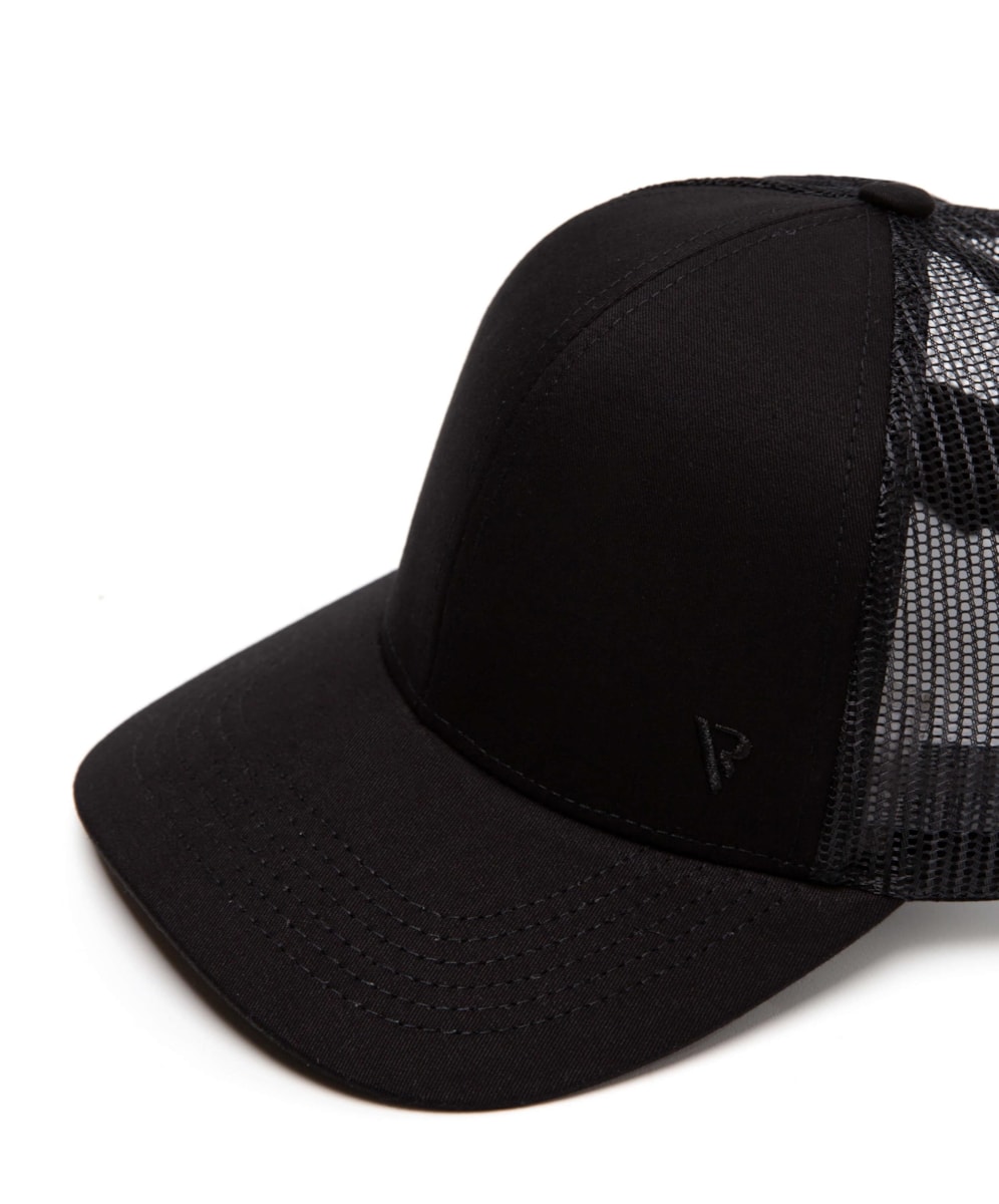 Boné Trucker Preto