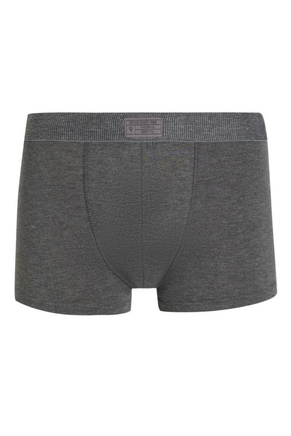Boxer Básica Chumbo Mescla