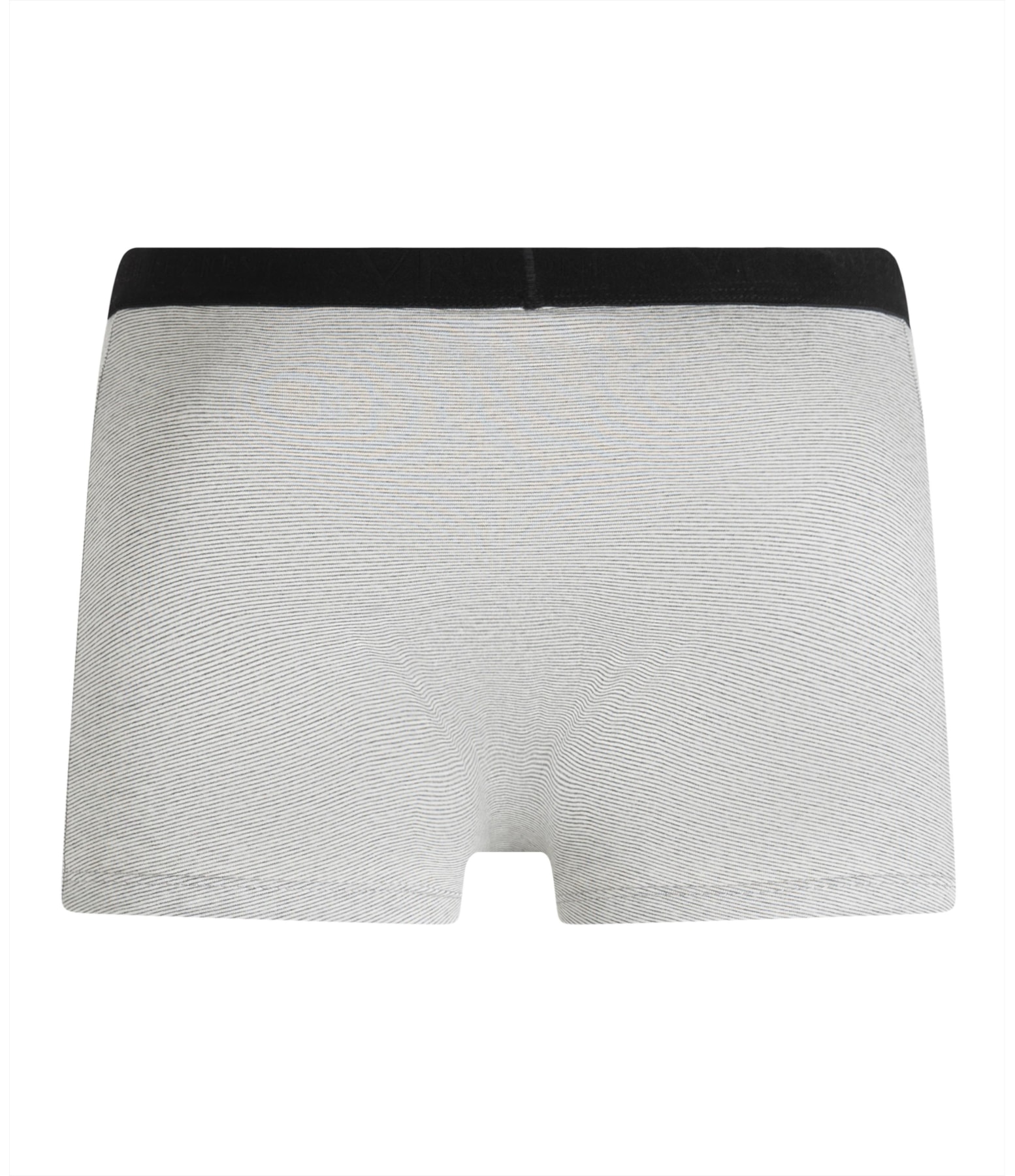 Boxer Basica Com Abertura Cinza Mescla