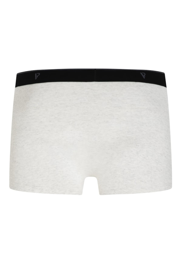 Boxer Básica Mescla Cinza Mescla