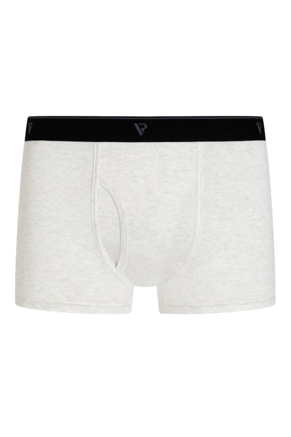 Boxer Básica Mescla Cinza Mescla