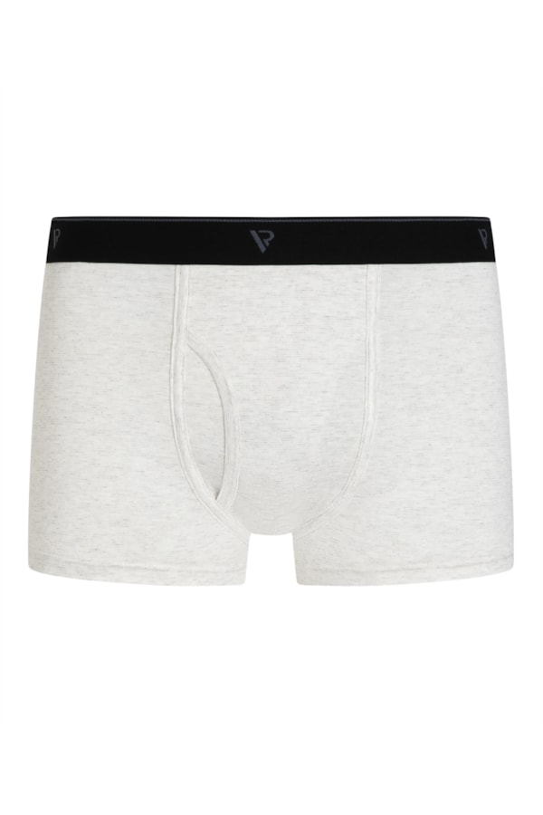 Boxer Básica Mescla Cinza Mescla