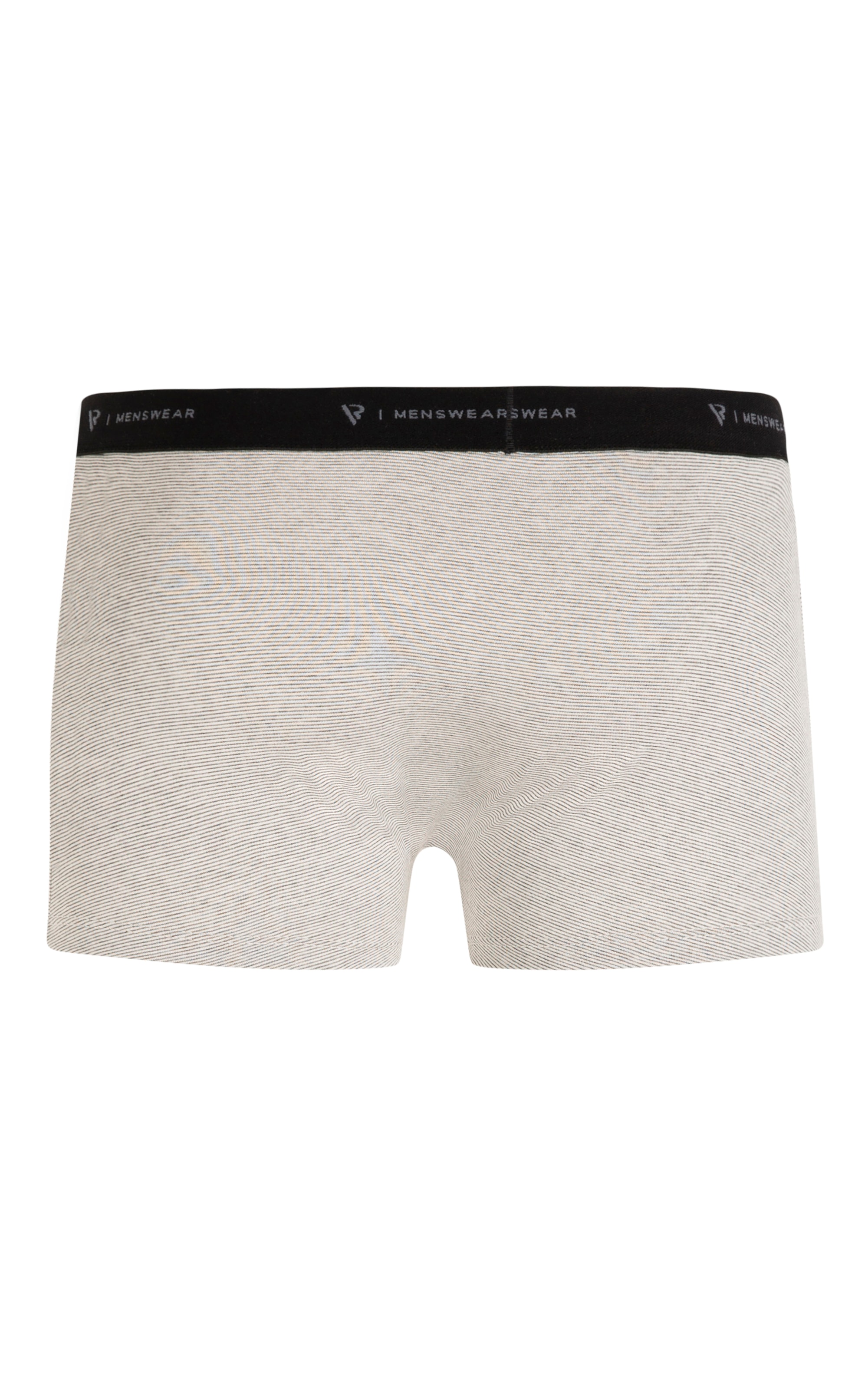 Boxer Basica Mescla Melange Preto Mescla