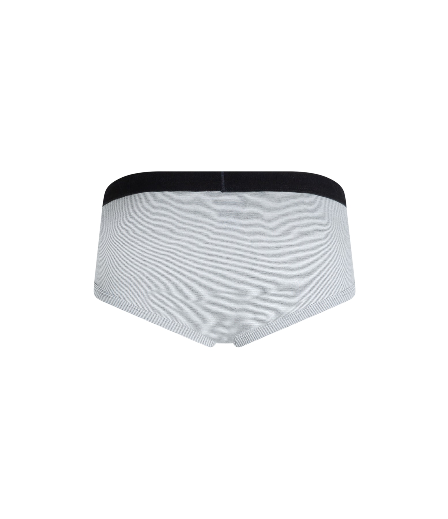 Boxer Curta Stripes Cinza Mescla
