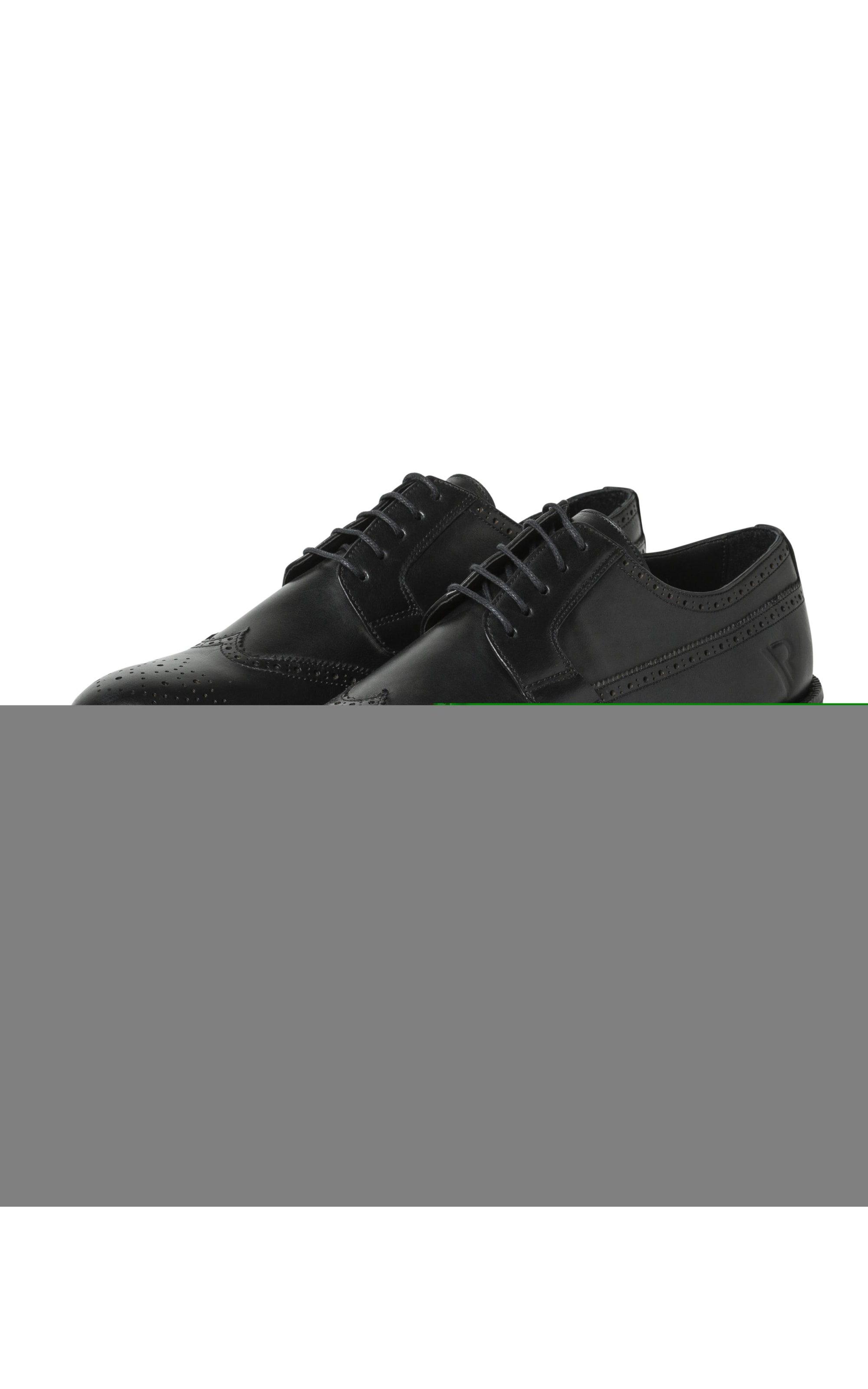 Brogue de Couro Sola Urban Preto