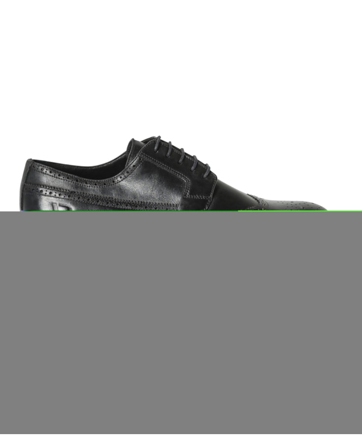 Brogue de Couro Sola Urban Preto