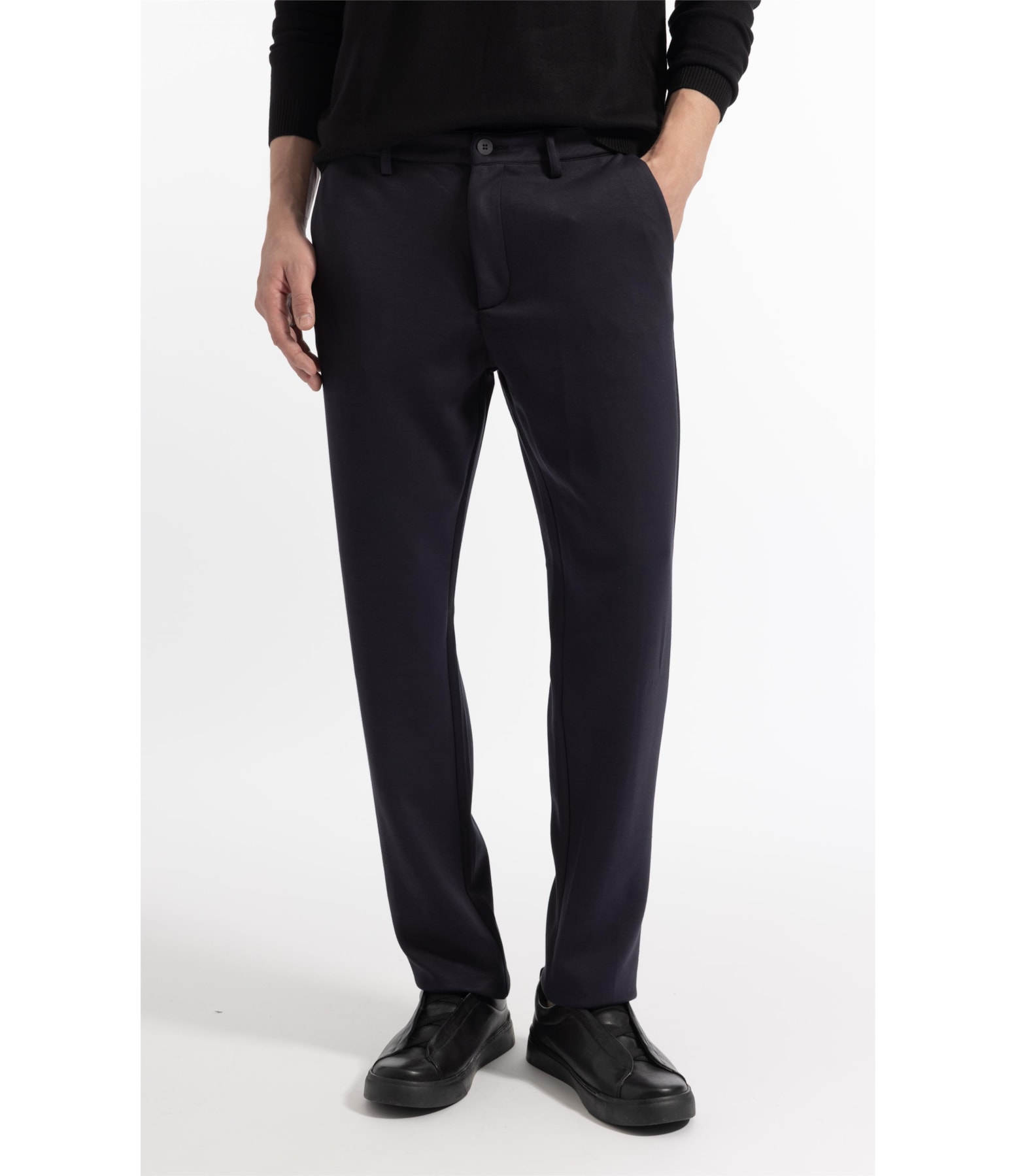 Calca Action Knit Dark Navy