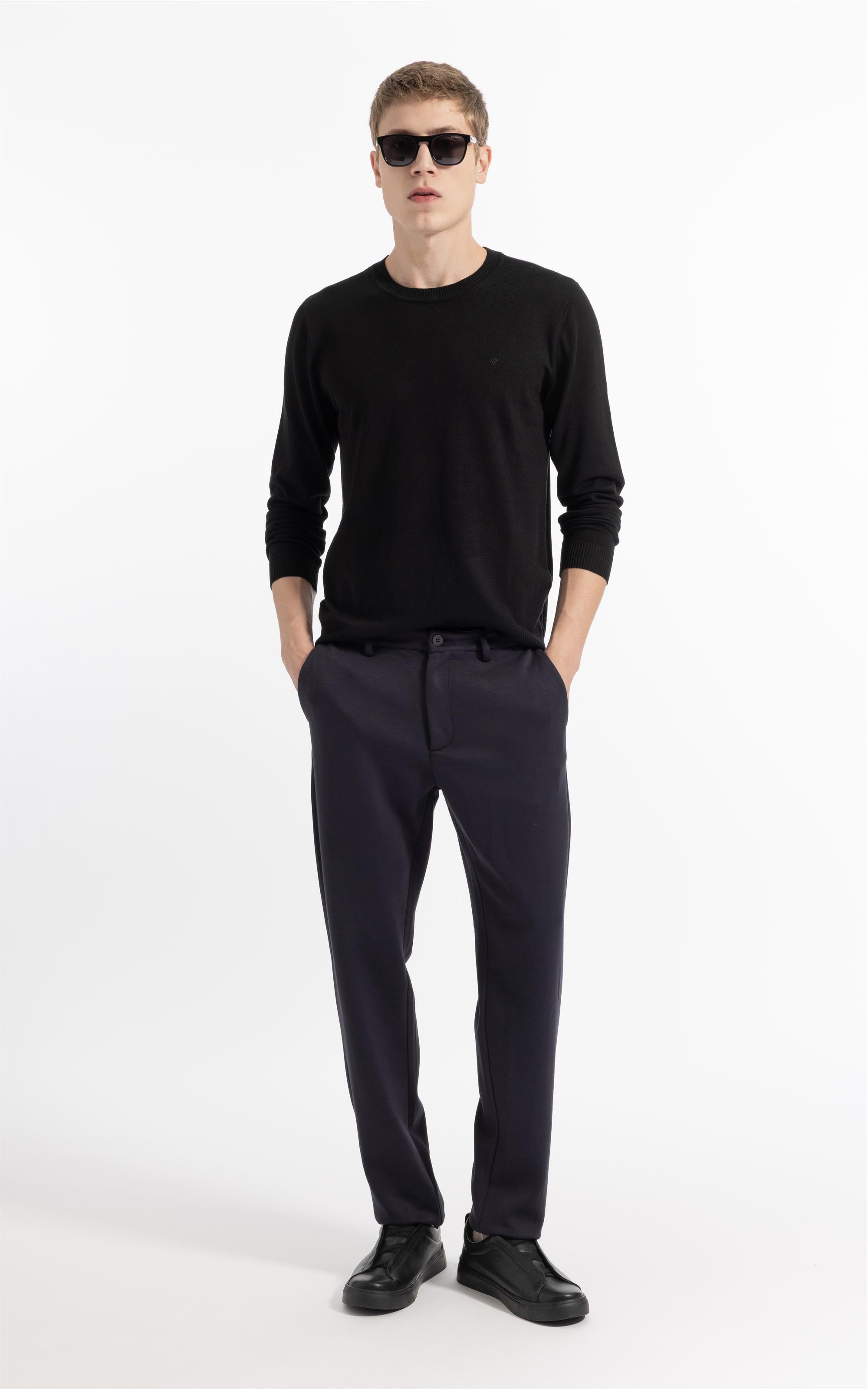 Calca Action Knit Dark Navy