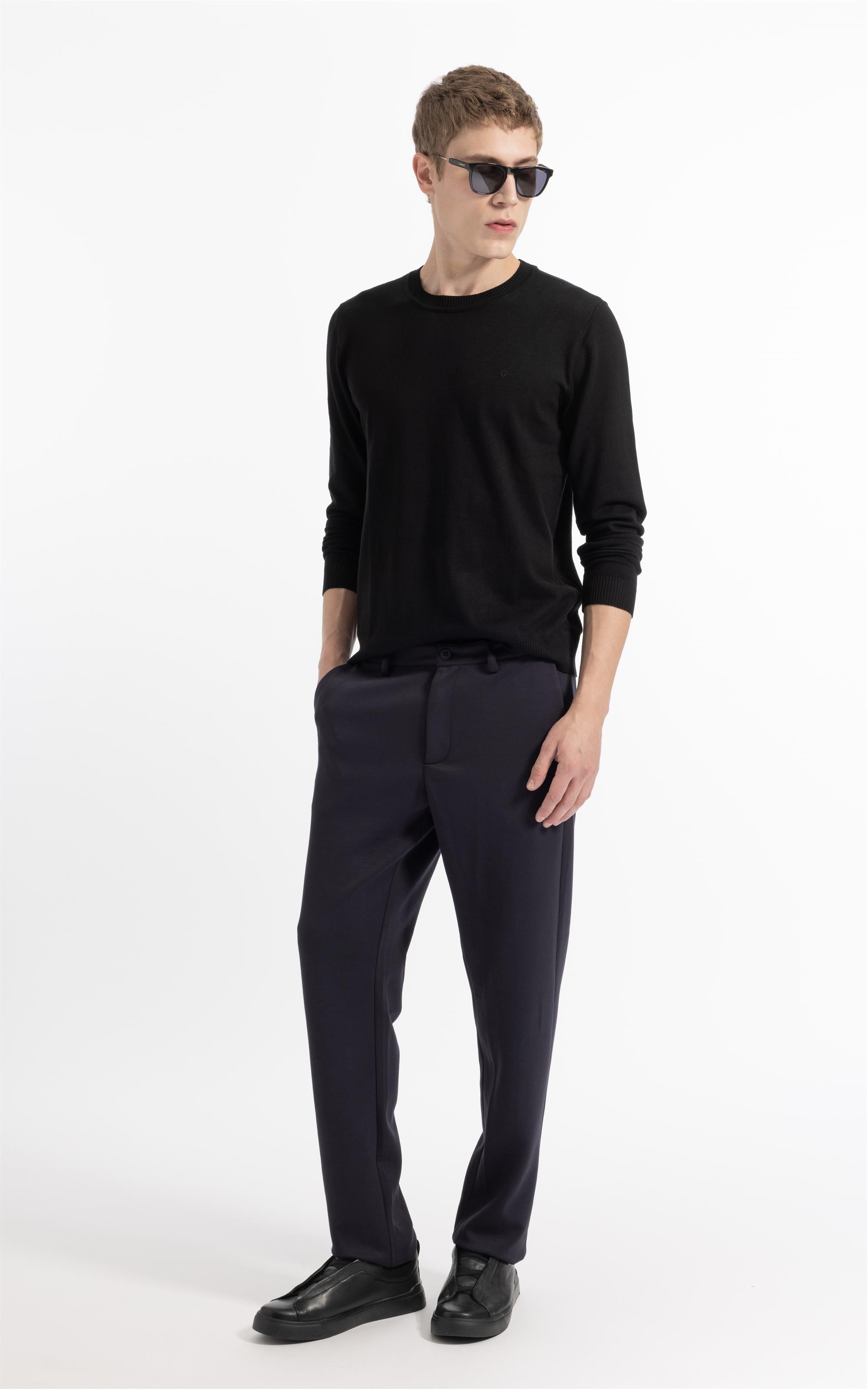 Calca Action Knit Dark Navy