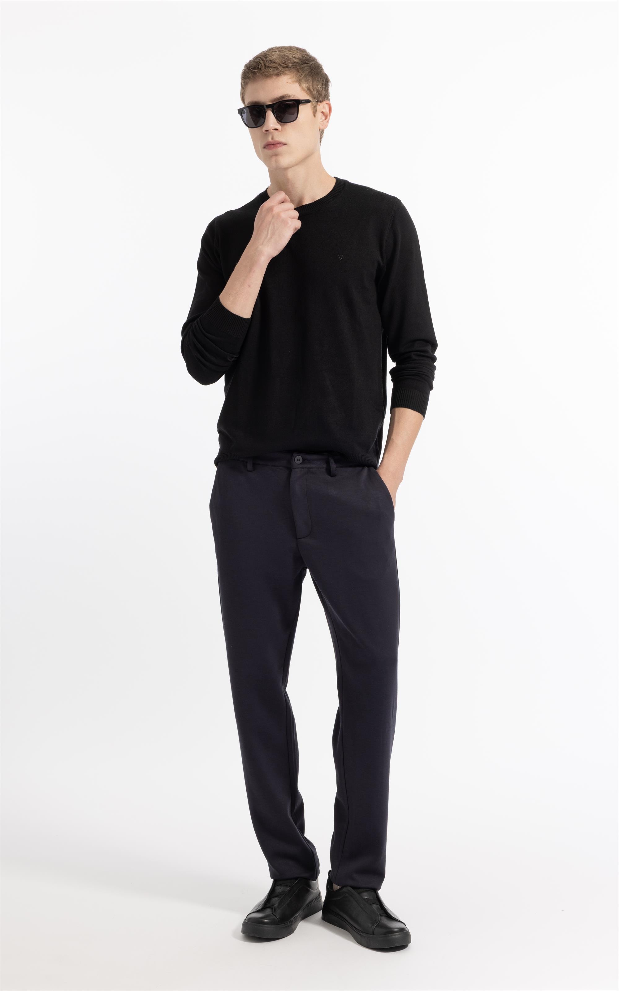 Calca Action Knit Dark Navy