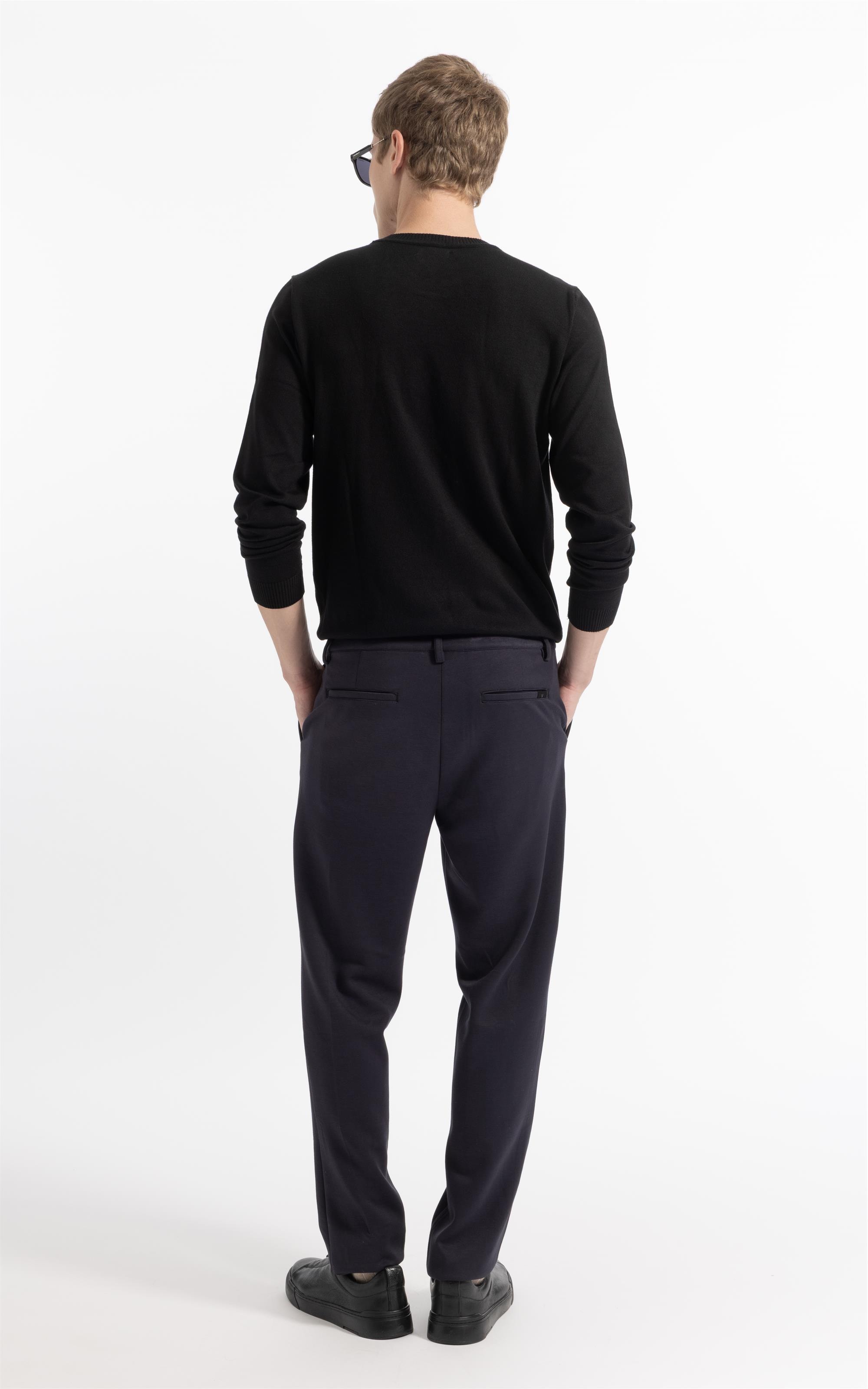Calca Action Knit Dark Navy