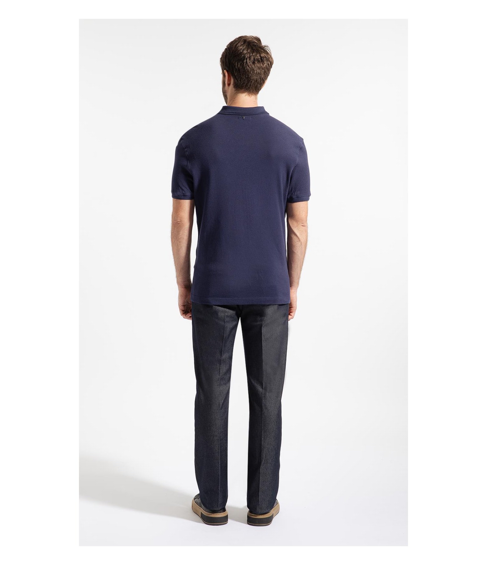 Calça Bardot Tradicional Chino Class Marinho