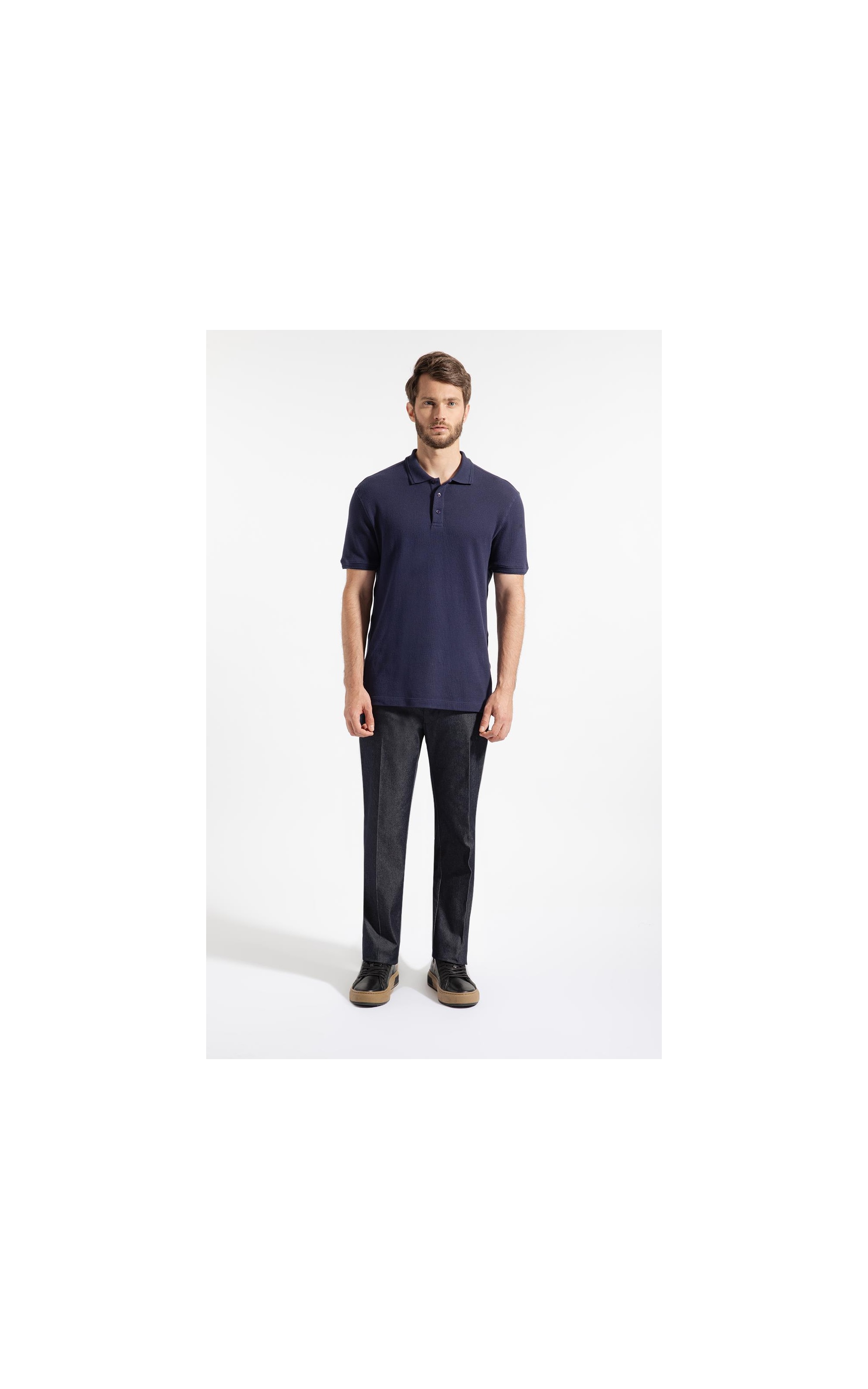 Calça Bardot Tradicional Chino Class Marinho