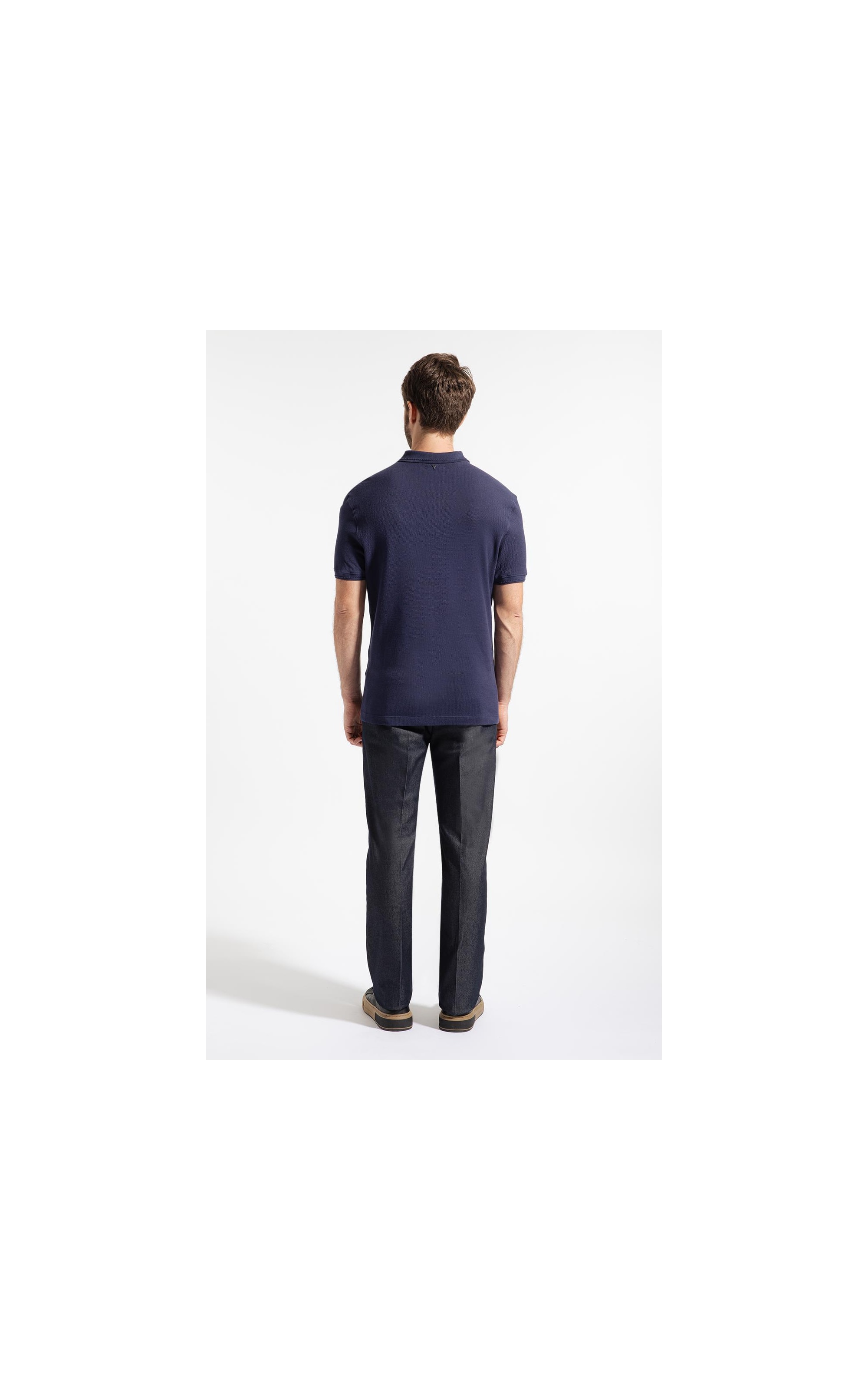 Calça Bardot Tradicional Chino Class Marinho