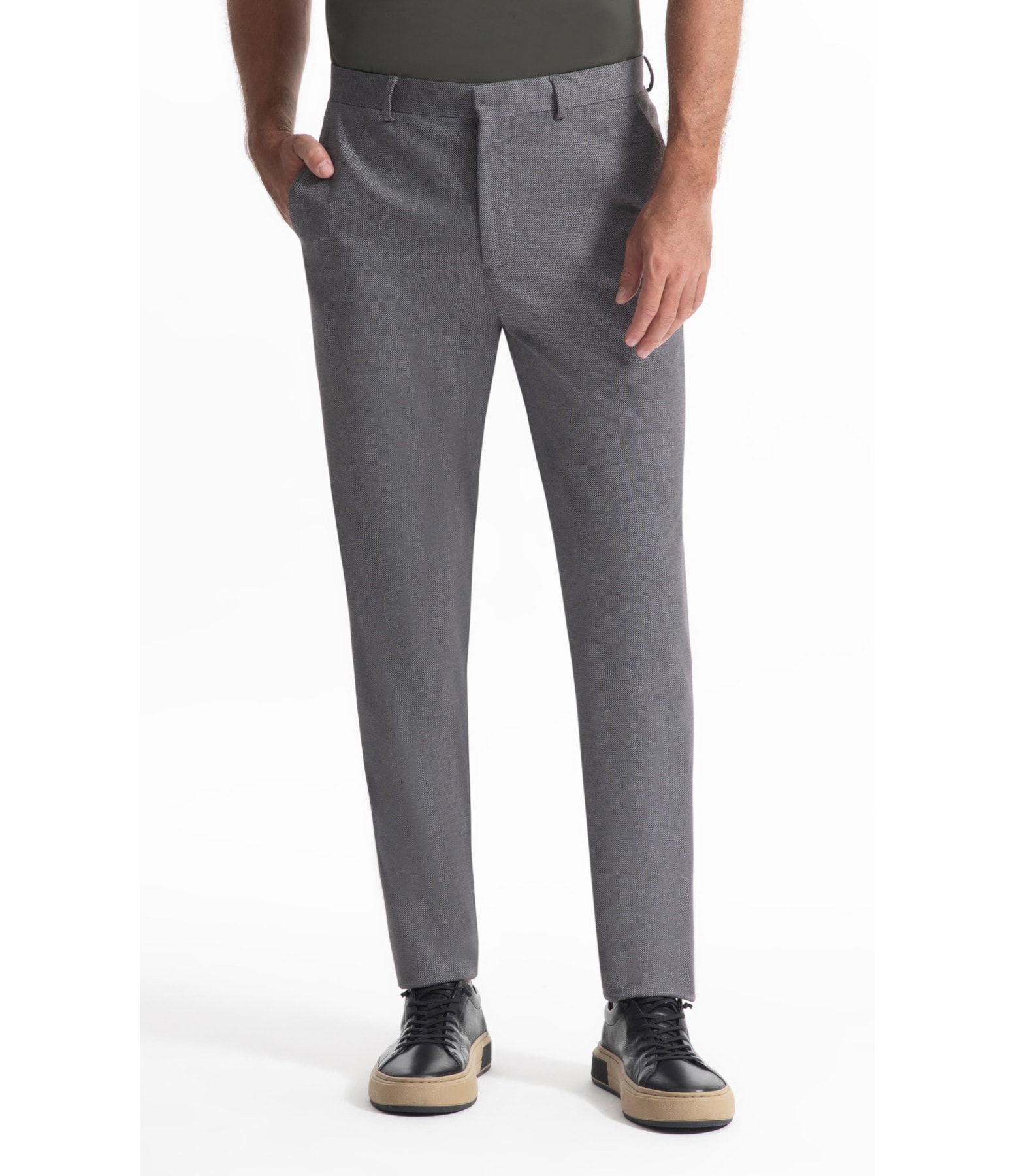 Calça Bird Eyes Cinza Medio