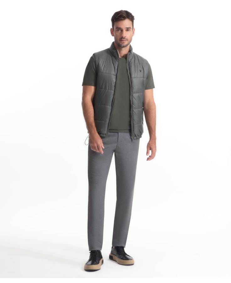 Calça Bird Eyes Cinza Medio