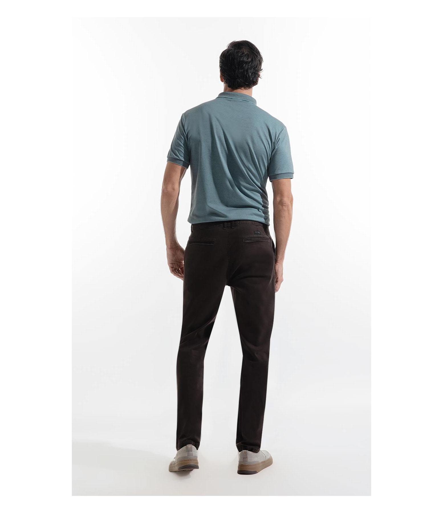 Calça Chino Color Blue Vintage