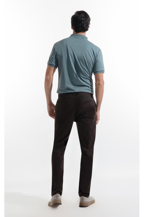 Calça Chino Color Blue Vintage