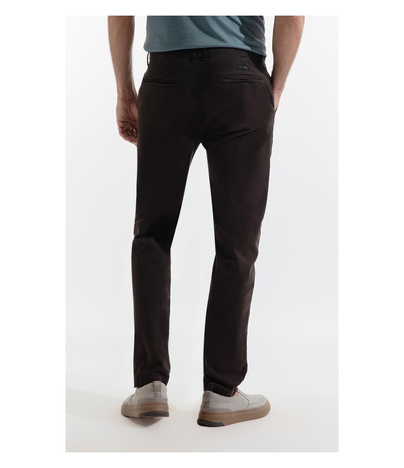 Calça Chino Color Blue Vintage