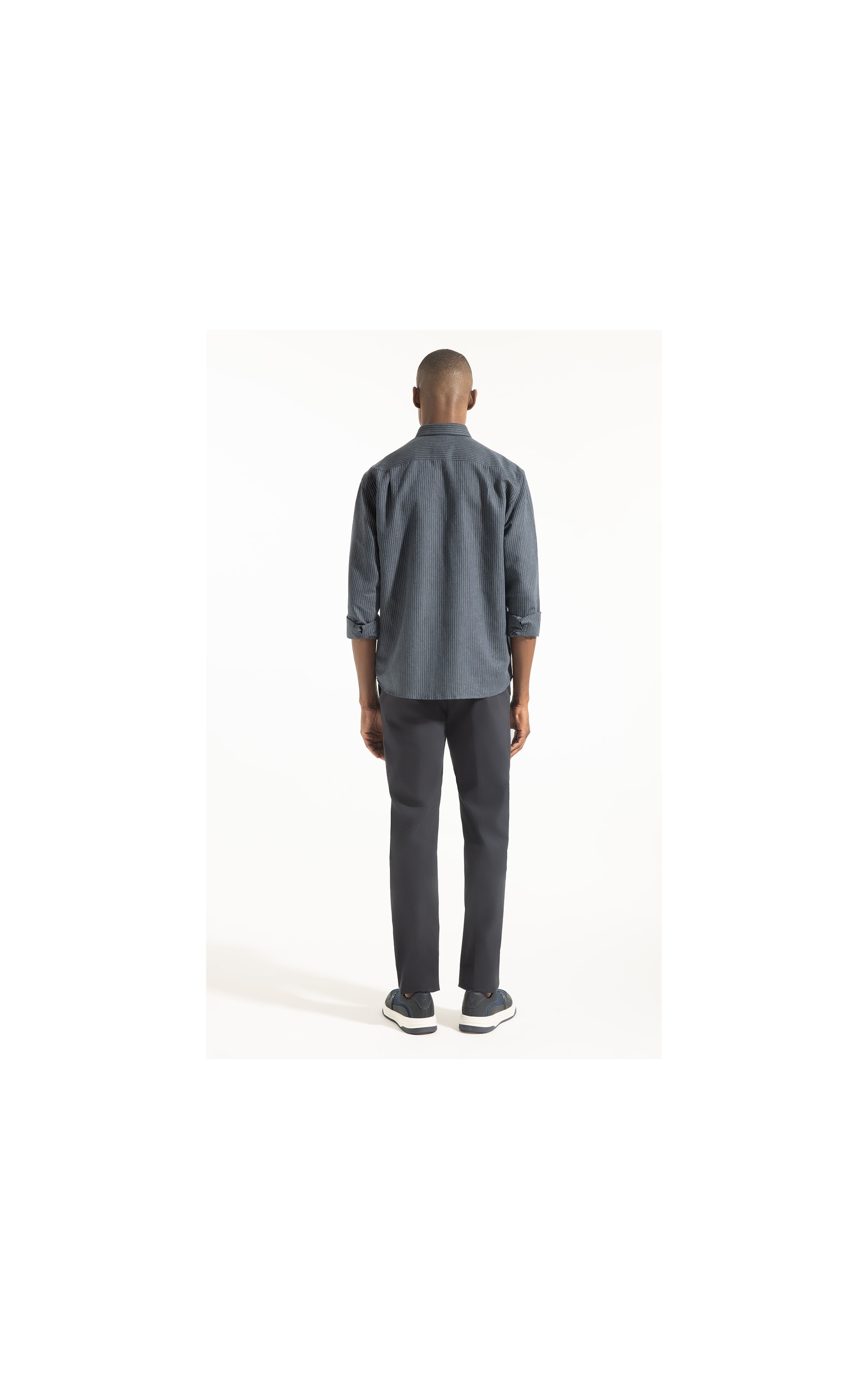 Calça Chino Color Dark Navy