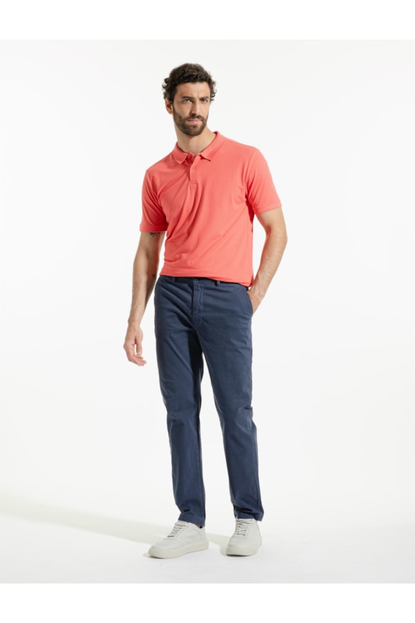 Calça Chino Color Marinho