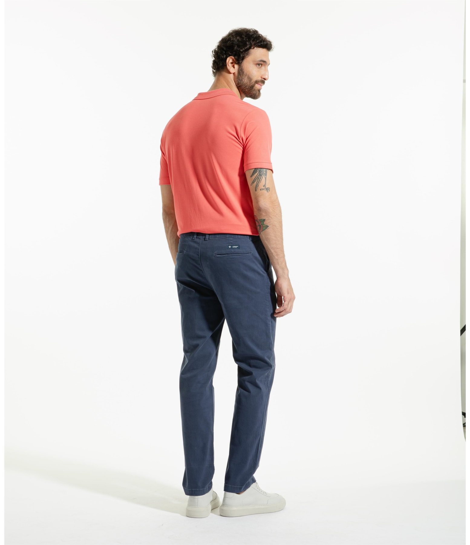 Calça Chino Color Marinho