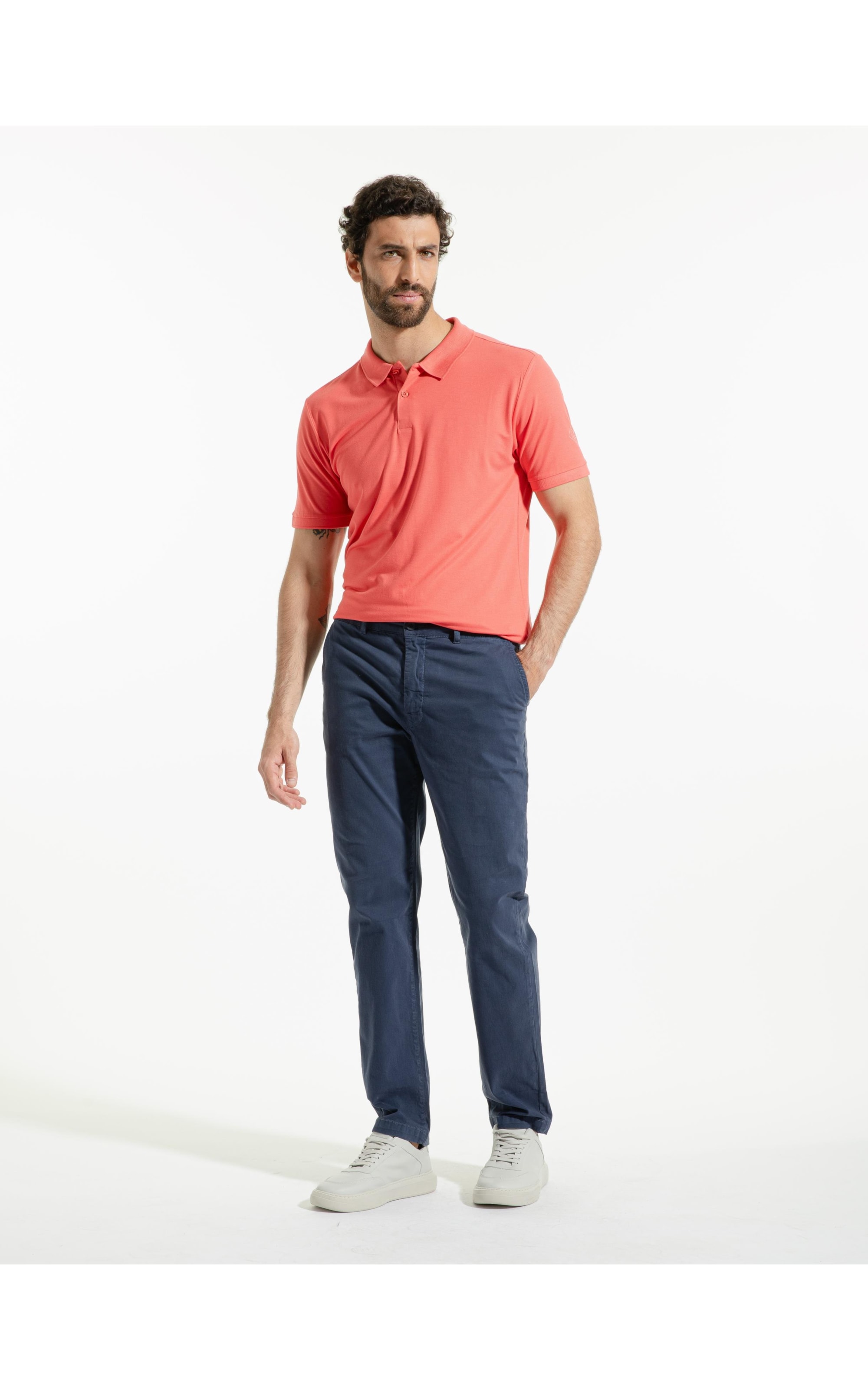 Calça Chino Color Marinho