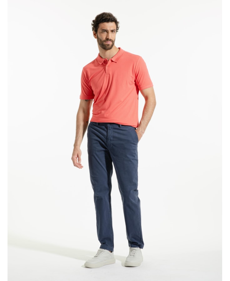 Calça Chino Color Marinho