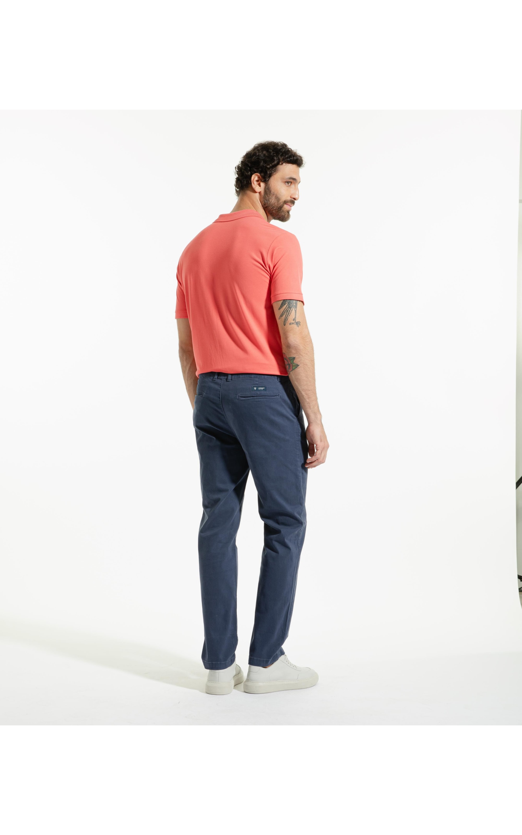 Calça Chino Color Marinho