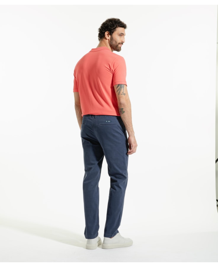 Calça Chino Color Marinho