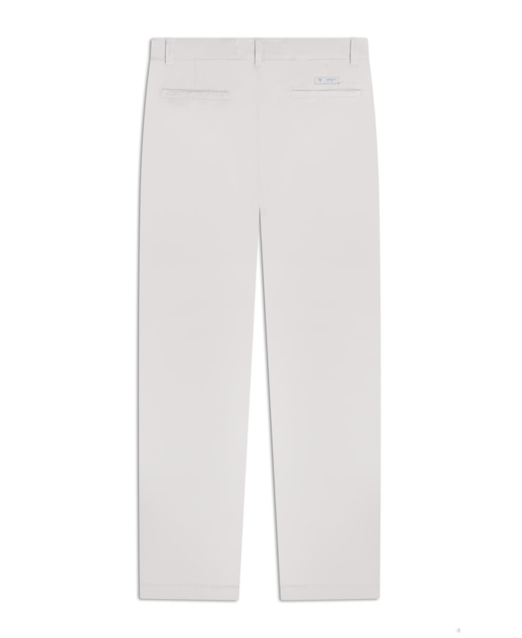 Calça Color Canvas Chino Prata
