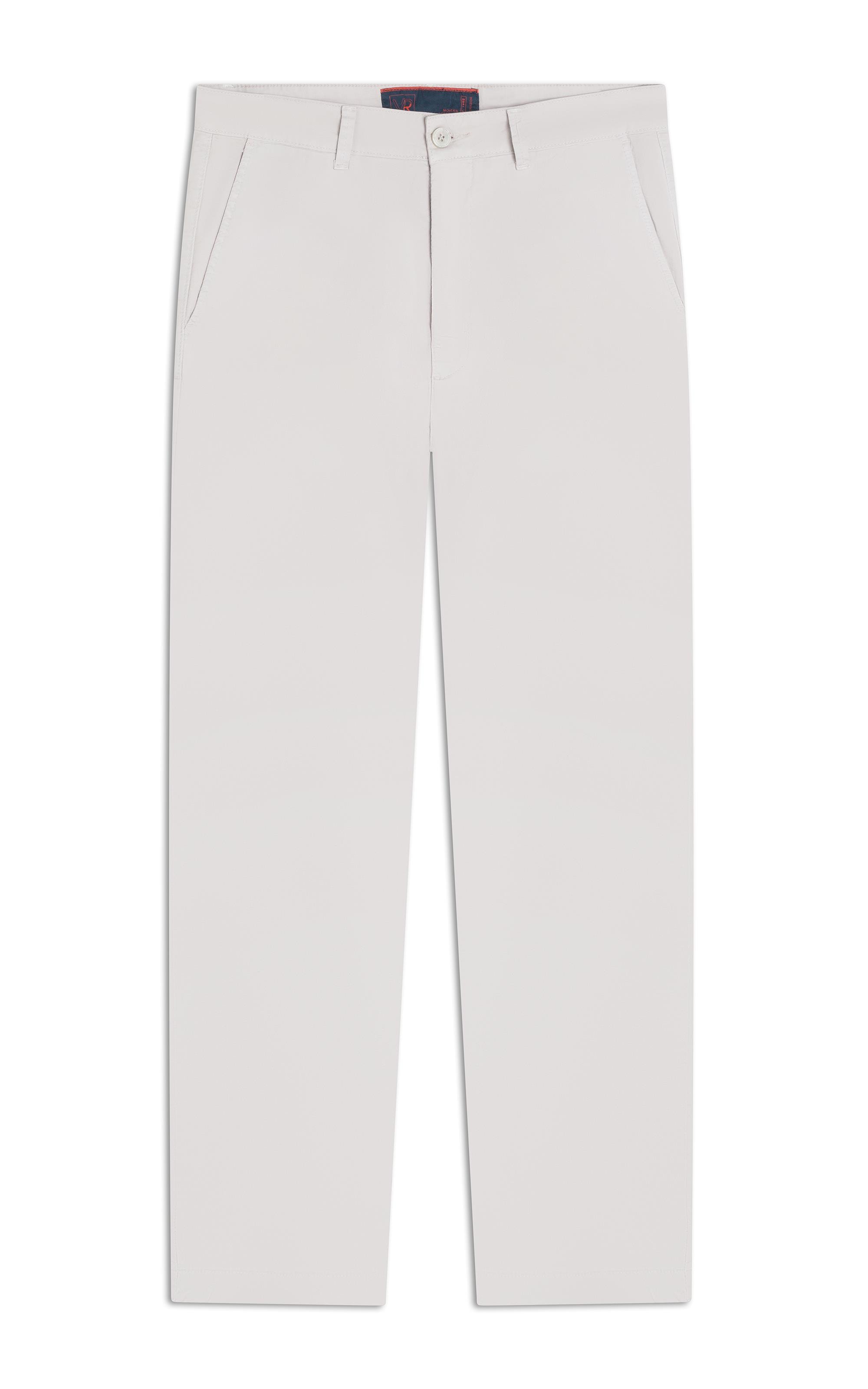 Calça Color Canvas Chino Prata