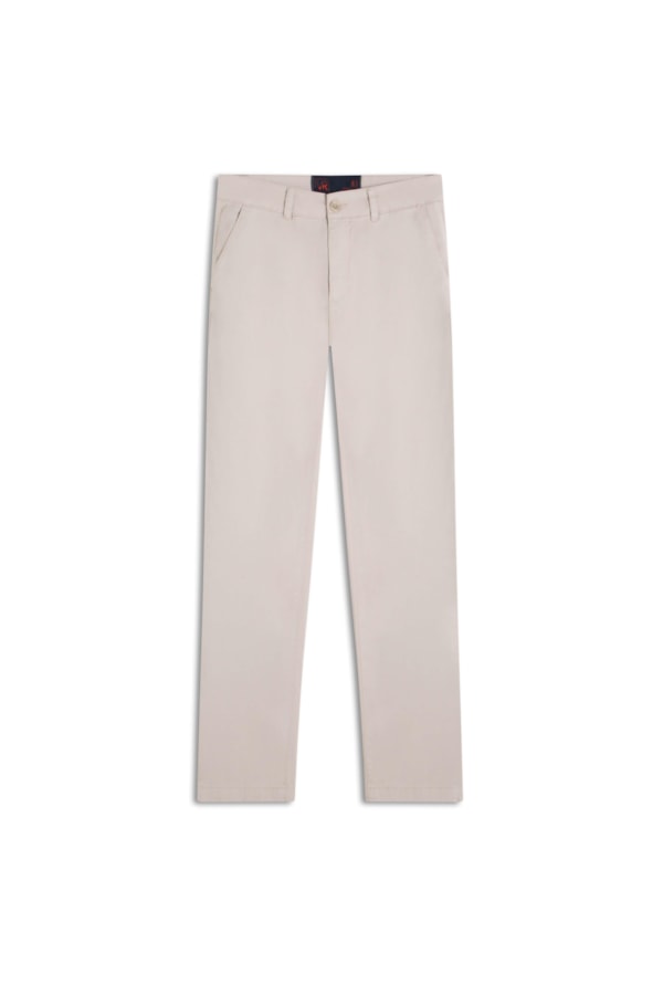 Calça Color Canvas Chino Silver
