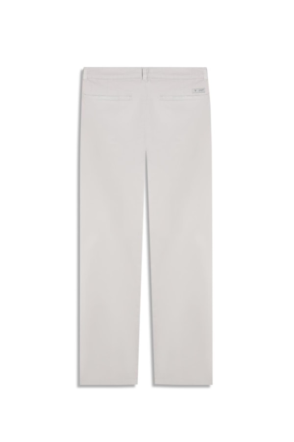 Calça Color Canvas Chino Silver Gray