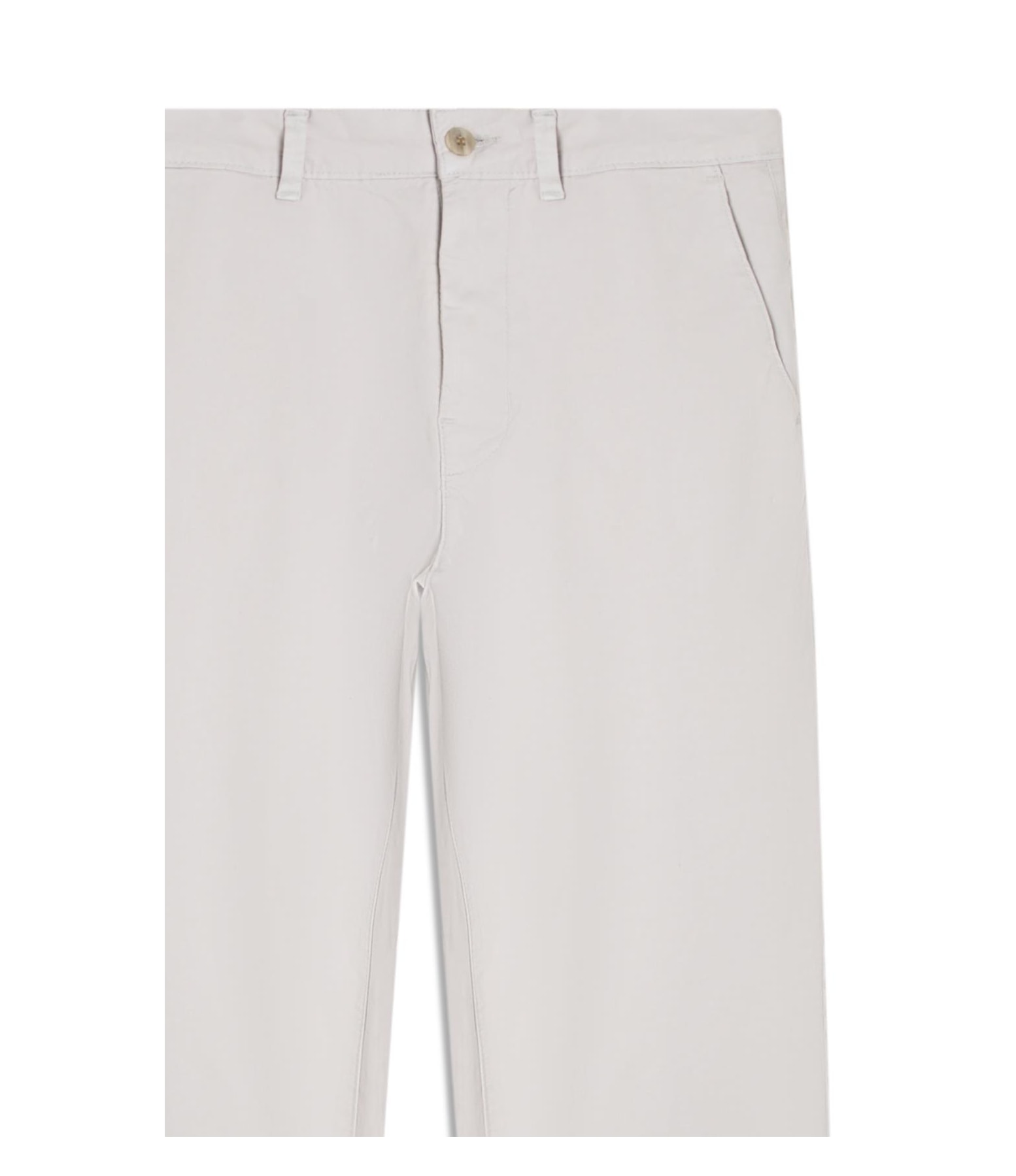 Calça Color Canvas Chino Silver Gray