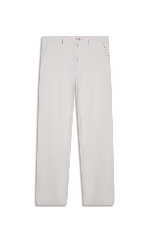 Calça Color Canvas Chino Silver Gray