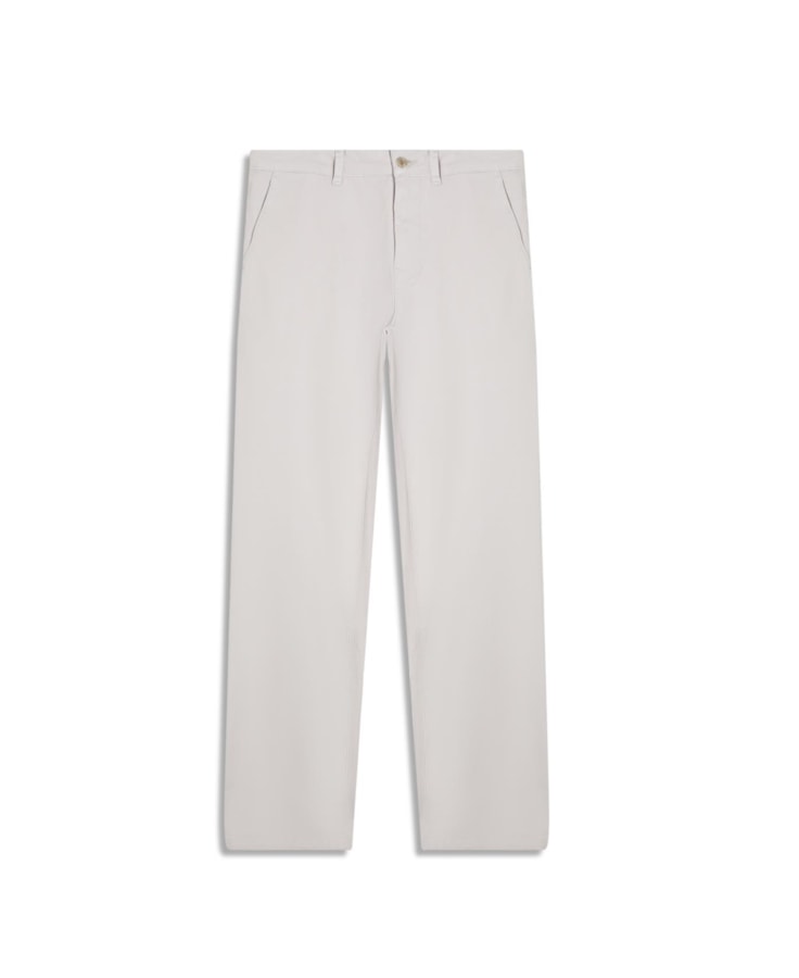 Calça Color Canvas Chino Silver Gray