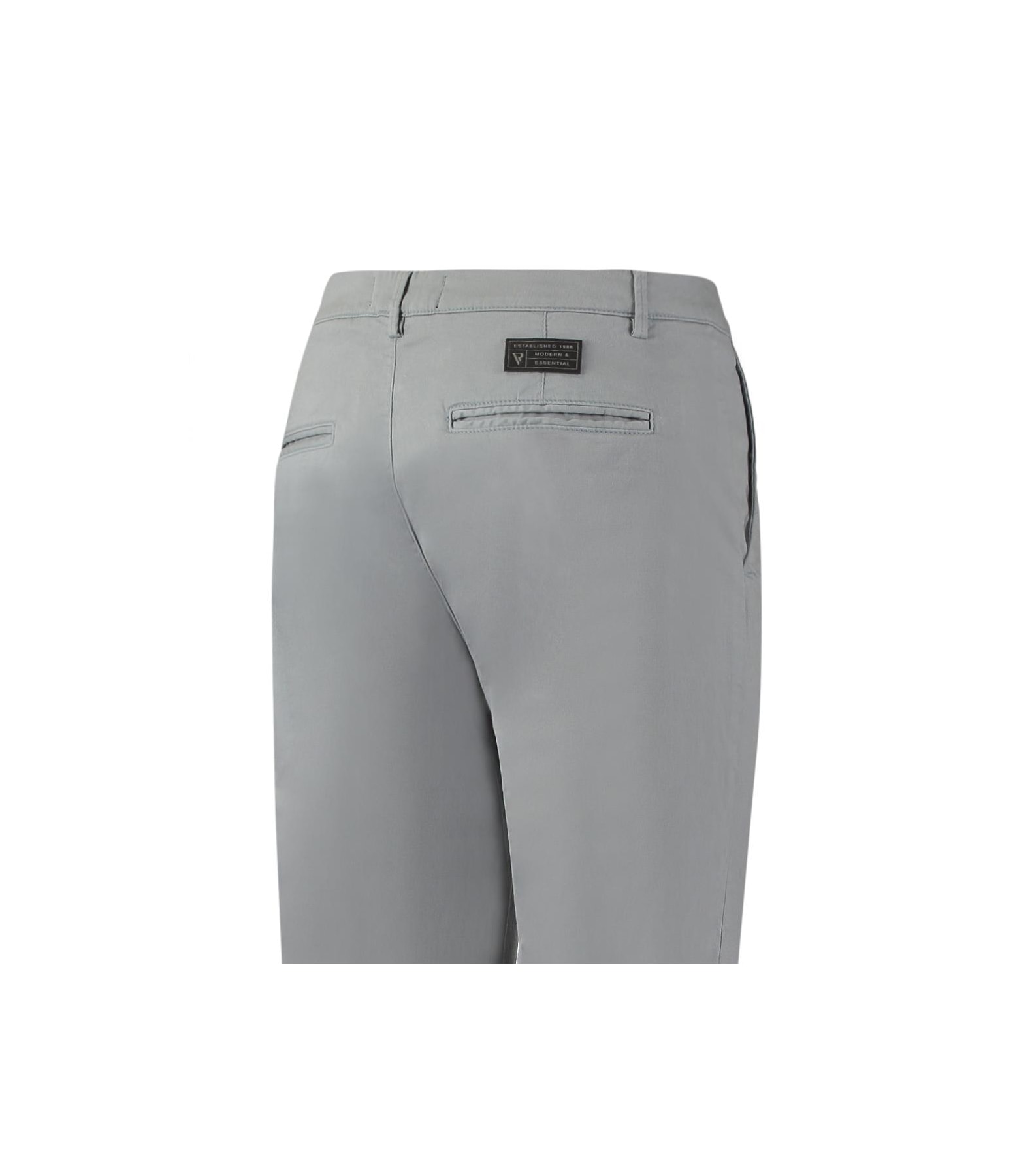 Calça Color Classic Chino Cinza Claro
