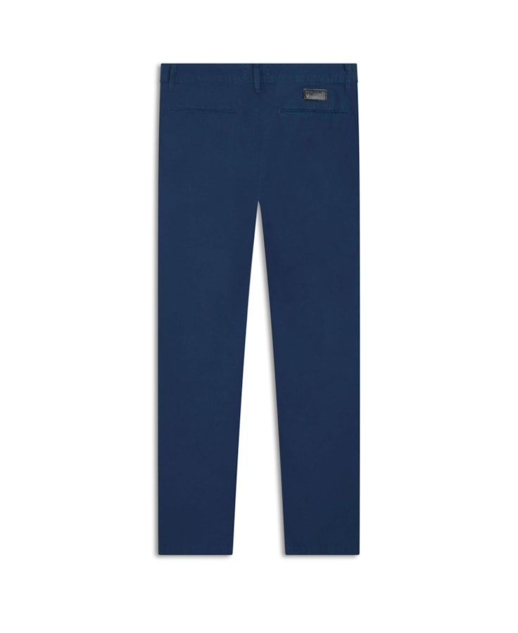 Calça Color Essencial Chino Marinho