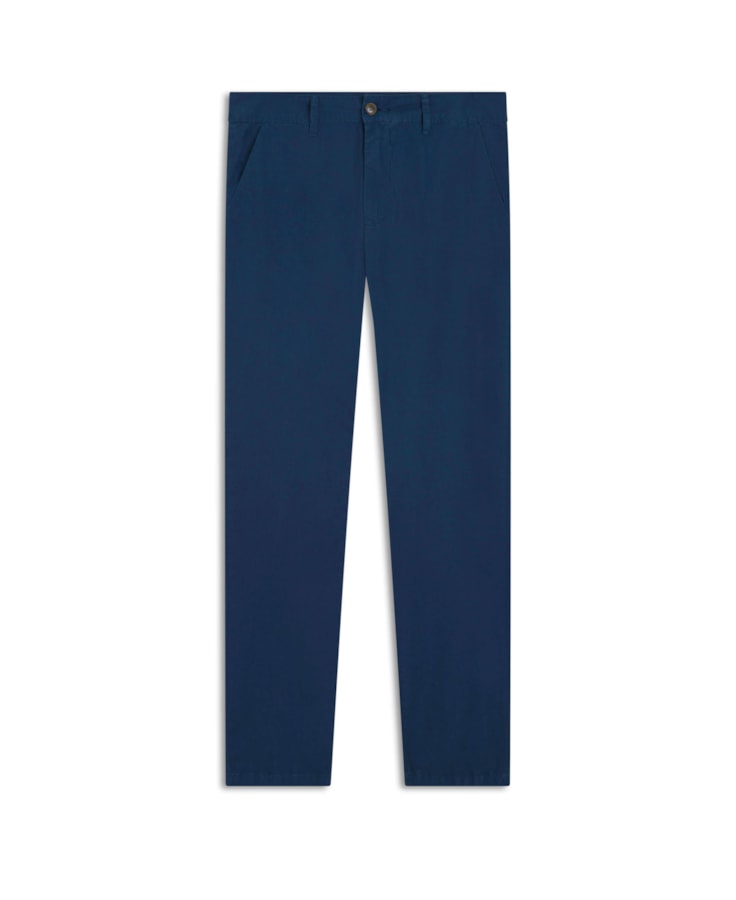 Calça Color Essencial Chino Marinho