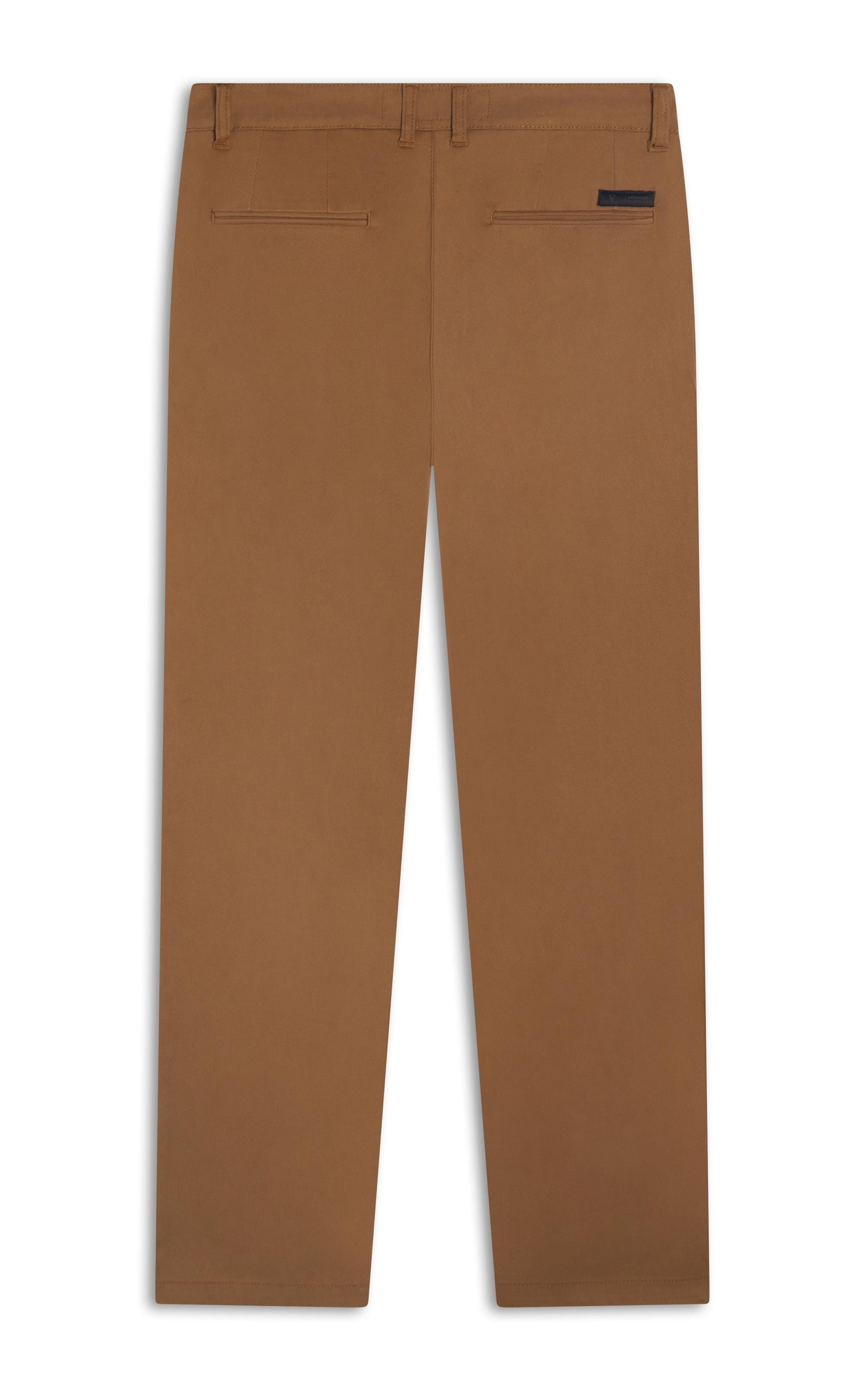Calça Color Twill Piece Dye Tradicional Camel