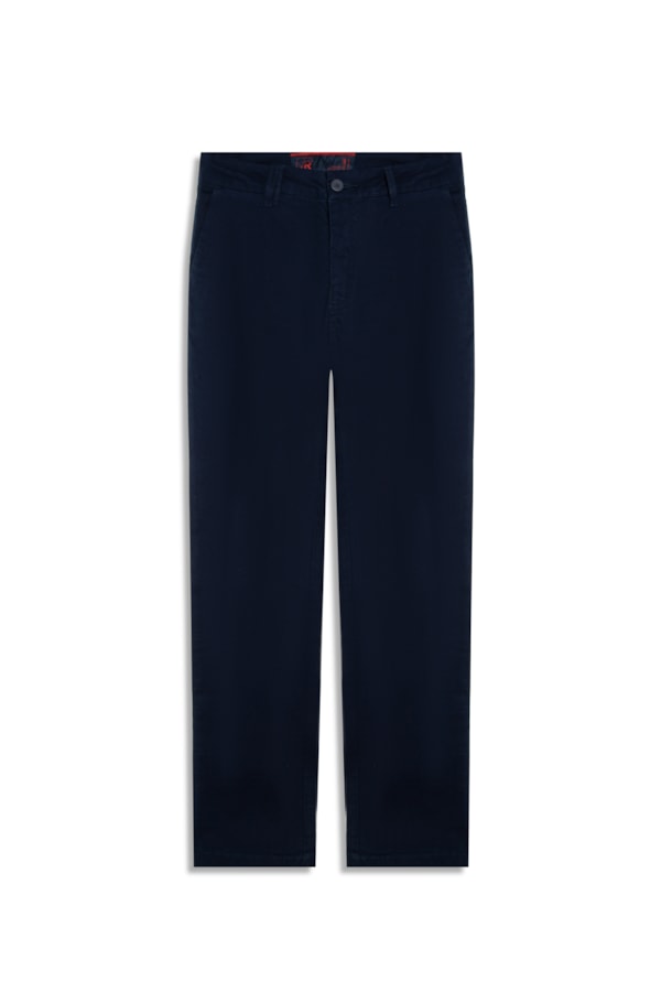 Calça Color Twill Piece Dye Tradicional Chino Midnight Blue