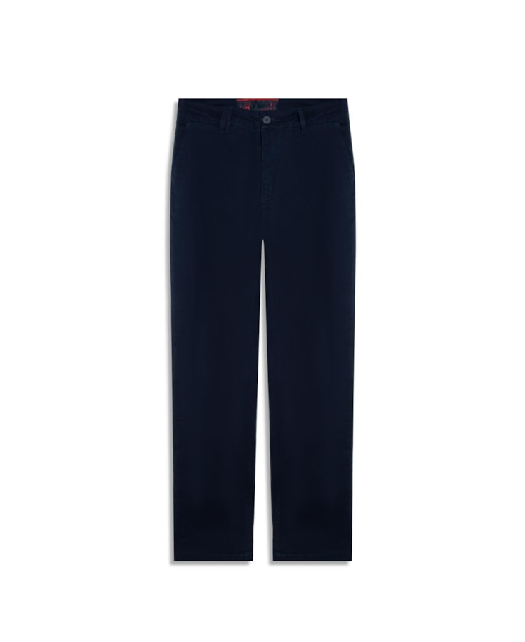 Calça Color Twill Piece Dye Tradicional Chino Midnight Blue