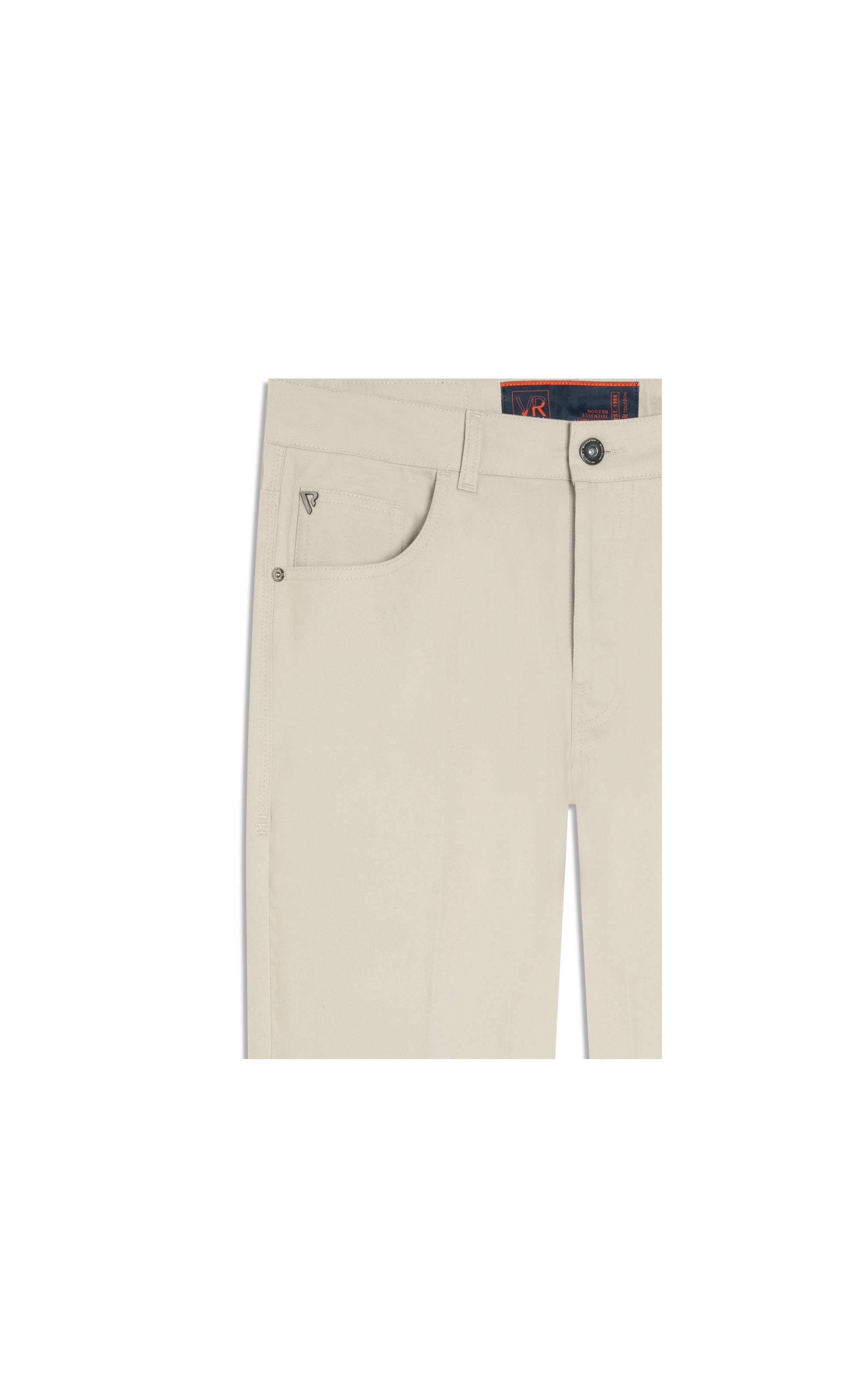 Color Twill Power Pd (Skinny) 5 Pockets Silver