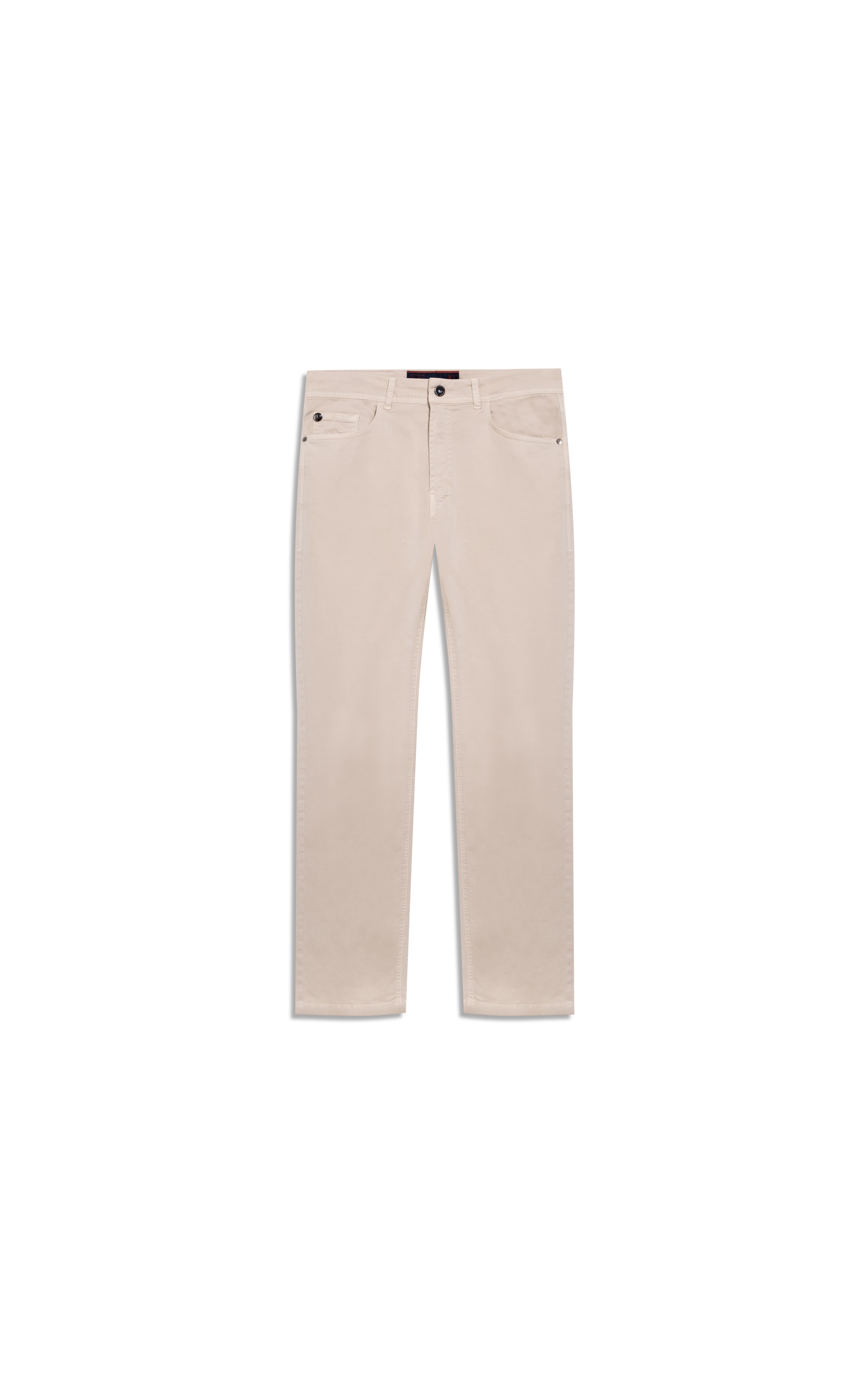 Calça Color Twill Power Slim Areia Seca